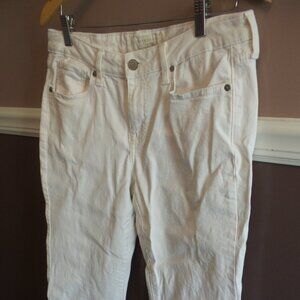 Women's LUCKY Brand White Low Rise Lolita Bootcut Jeans Size 8/29 Like NEW